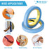 Blue Painters Tape Washi Paper - Assorted Size Multi Pack 44 Yard - No Residue Masking Tape for Painting Drafting Craft - Delicate Surfaces - Heat...