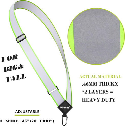 Reflective Running Gear | Reflective Sash for Walking at Night | High Visibility Reflective Sash | Reflective Belt for Walking in The Dark | A...