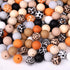 70Pcs Animal Silicone Beads Bracelet Making kit, 15mm Soft Rubber Round Beads Crafts for Keychain Wristlets Pacifier Clips Teething Lanyards Neckl...