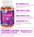 Prenatal Gummy Vitamins for Women, Prenatal Multivitamin with Folic Acid for Fetal Support, Vitamin A, C, D3, B12 & B6, Nature's Pregnancy Vitamin...