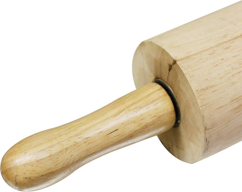 Thunder Group WDRNP015 Rolling Pin 15" 3-1/4" Dia. Barrel...