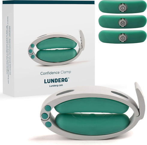 Confidence Clamp by Lunderg - The Original Incontinence Clamp for Men with 3 Removable Top Pads (S, M & L) for Reliable Control and Everyday Confi...