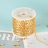 Jabogrii 32.8 Feet 18K Gold Plated Brass Paperclip Jewelry Chains Roll Oval Link Chain for Jewelry Making Gold Necklace Bracelet Chain Bulk for Wo...