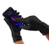 Colortrak Premium Grip Reusable Gloves, 4 Pairs (8 Gloves Total), Powder Free Latex, Durable and Chemical Resistant, Textured for Better Grip, Ext...