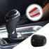 Unifizz Black Car Gear Shift Knob Cover Sticker for Chevrolet Equinox 2018-2020 Stainless Steel...