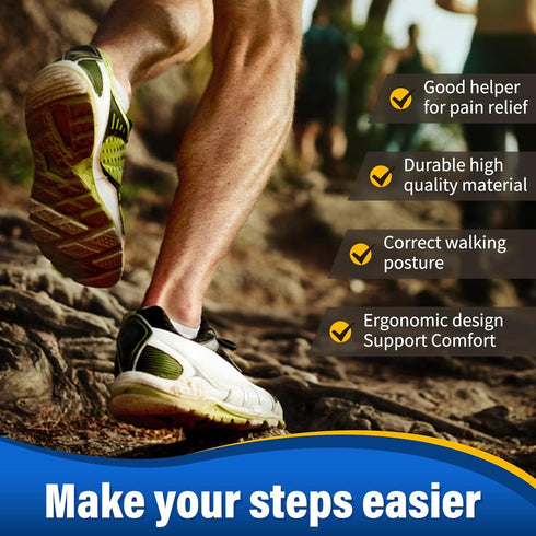 Plantar Fasciitis Insoles, Arch Support Inserts Women Men, Plantar Fasciitis Relief, Insoles Men for Flat Feet,High Arch and Foot Pain, Orthotic I...