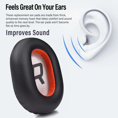 Voyager 8200 Ear Pads Cushions Replacement Compatible with Plantronics Voyager 8200 UC/Plantronics Backbeat Pro2 Headphone,Ear Muffs Memory Foam E...