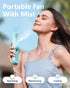 SWEETFULL Misting Fan, Portable, Handheld Personal Mister Small Fan, Rechargeable Mini Spray Water Mist Fan For Kids Women For Travel, Outdoors, H...