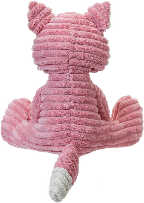 Apricot Lamb Toys Plush Corduroy Pink Fox Stuffed Animal Soft Cuddly Perfect for Child (Corduroy Fox,8.5 Inches)...
