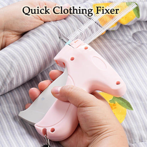 Fine Stitch Gun Stitchy Quick Clothing Fixer for Clothes,Micro Tagging Gun for Clothing with 6 Fine Needles & 1000 Pcs Fasteners,Mini Speedy Stick...