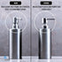 Bathroom Countertop Soap Dispensers (Brushed Nickel, 2 Pack)...