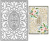 Metal Oval Rectangle Lace Flower Frame Cutting Dies, Symmetry Hollow Pattern Background Die Cuts for Card Making Stencil Embossing Tool Scrapbooki...
