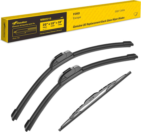 Oem Windshield Wipers,Wiper Blades Replacement for Ford Escape 2001-2004,Front & Rear Wiper for My Car,Automotive Replacement Windshield Wiper Bla...