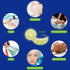 Gel Ice Pack Reusable Cooling Eye Pads and Under Patches,Eye Hot Cold Treatment for Redness,Pain Relief Relax...