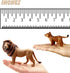 Gemini&Genius 2Pcs Lion Toys for Kids, Safari Lion Animal Toy Figures, Wildlife Family Lions Action Figures, Great for Educational Toys, Party Fav...