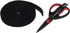 Reusable Hook & Loop Strong Grip Fastener Roll 1" x 16' (1" Wide, 16 Feet Long) - Black...