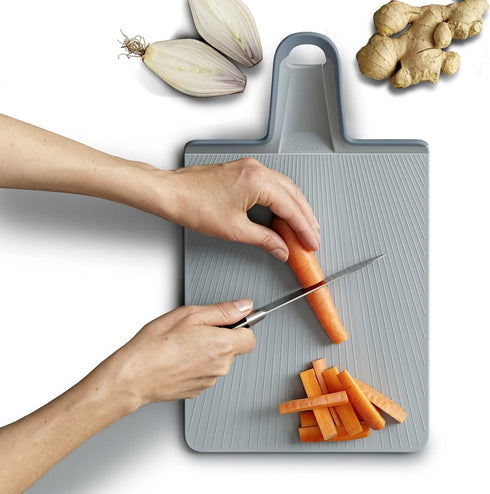 Joseph Joseph Chop2Pot Plus Folding Chopping Board (Large) - Pale Blue...