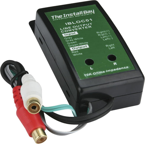 Install Bay IBLOC02 2 Channel Adjustable Line Level Convertor 80 Watt Each...