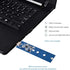 M.2 to USB Adapter, B Key M.2 SSD to USB 3.0 Reader Card, NGFF SATA Converter Support SATA Based SDD 2230 2242 2260 2280 No Cable Needed...