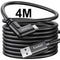 USB C Link Cable 13ft/4m, USB3.0 A to USB Type C Cable 90 Degree 5Gbps Data Transfer USB C Charging Cable for Quest 1/2, Virtual Reality Headset G...