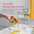 Prestee 50 Disposable Measuring Cups 8 oz - Plastic Paint Measuring Cups and Disposable Mixing Cups for Epoxy Resin - Versatile, Clear Measurement...
