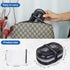 Travel Soap Box,soap Bar Holder Dish Container Case with Soap Bag & Silicone Band,Strong Sealing Leak Proof Portable,Best for Bathroom/Camping/Gym...