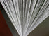 1x2 M Door String Curtain Rare Flat Silver Ribbon Thread Fringe Window Panel Room Divider Cute Strip Tassel for Wedding Coffee House Restaurant Pa...