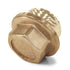 Pipe Cap 1/2" Male for Repair, Metal Fitting Male Threaded Brass Construction NPT...