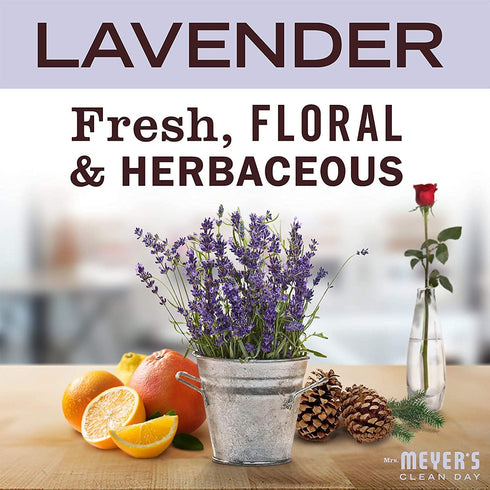 Mrs. Meyer's Liquid Dish Soap, Cruelty Free Formula, Lavender Scent, 16 oz - Pack of 2...