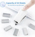 Stapler, 20-50 Sheets Capacity with Staples and Staple Remover Set, Desk Stapler Office Staplers (White-1, 20 Sheet)...