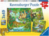Ravensburger Jungle Fun 3 x 49 Piece Jigsaw Puzzle Set for Kids - 05180 - Every Piece is Unique, Pieces Fit Together Perfectly...