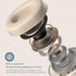 Voice Feedback Headset with Microphone Can Hear Your Own Voice, Wireless Call Center Earphone 50 Hours Working Time?ENC Make Call Clear Office Mob...