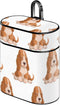 Luxury PU Leather Stand Protective Shockproof Cover Case Compatible with AirPods 1 & New Airpods 2 - Puppy Basset Hound Dog...