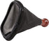 X AUTOHAUX Black Car Manual 5-Speed Wood Gear Stick Shift Knob Gaitor Boot for VW Passat B5 Leatherette...