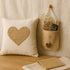 LWR CRAFTS Natural Burlap Ribbon 32 Feet (4")...