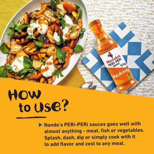 Nando's Medium Peri-Peri Sauce - 125g...