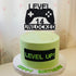 Level 14 Unlocked Cake Topper, Video Game Cake Topper, Game Controller Cake Topper for 14th Birthday Party Decoration...