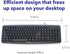Verbatim Slimline Wired Keyboard USB Plug-and-Play Numeric Keypad Adjustable Tilt Legs Corded Full-Size Computer Keyboard Compatible with PC, Lapt...