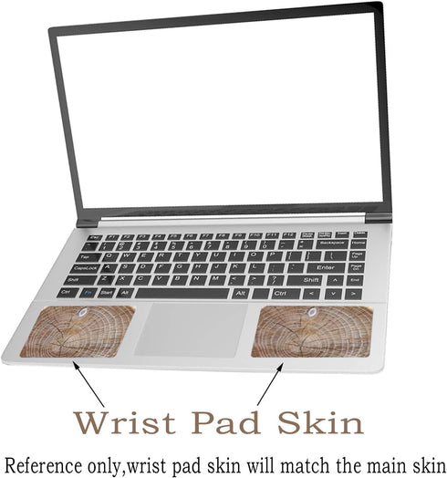 Laptop Skin Sticker Decal,12" 13" 13.3" 14" 15" 15.4" 15.6 inch Laptop Vinyl Skin Sticker Cover Art Protector Notebook PC (2 Wrist Pad Skin Includ...