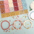 LFLIUN Clay Beads Bracelet Kit Friendship Bracelet Making Kit Golden Beads Clay Beads Kit for DIY Jewelry Making Birthday Gift...