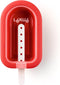 Lekue Large Stackable Ice Pop Lollipop (1 Unit), Red...