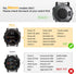 ANCOOL Compatible with Fenix 7X Bands,26mm Silicone Watchbands Replacement for Fenix 5X/Fenix 5X Plus/Fenix 6X/Fenix 6X Pro/Tactix Delta/Descent M...
