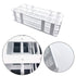 Plastic Test Tube Rack 2 Pack 24 Holes Lab Test Tube Rack Holder for 25mm and Below The Test Tubes, Detachable, White...