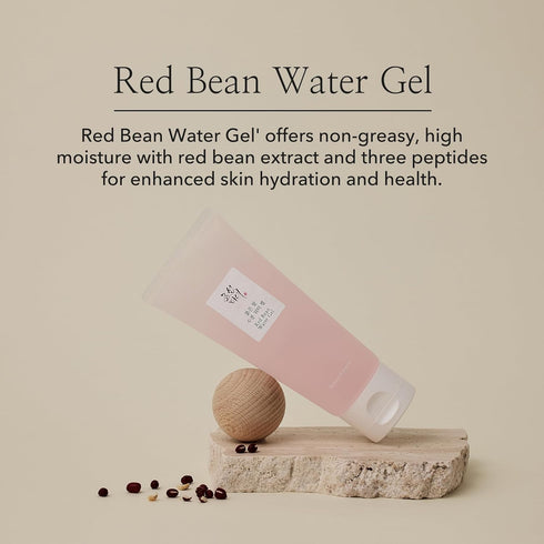Beauty of Joseon Red Bean Water Gel Hydrating Peptide Hydro Boost Moisturizer for Acne Prone Dry Skin, Korean Skin Care for Men and Women, 100ml, ...