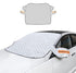 Car Windshield Snow Cover, Magnetic Windshield Snow Cover 4-Layer Protection for Snow, Ice, Frost, Sunlight, Car Windshield Cover with Side Mirror...
