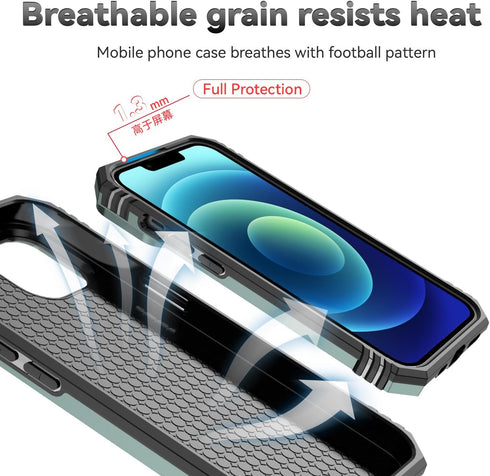 Hitaoyou Compatible with iPhone 15 Plus Case, iPhone 15 plus Case with Camera Cover & Kickstand Military Grade Shockproof Heavy Duty Protective Ma...