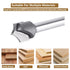 SpeTool 1/4" Shank Point Cutting Roundover Router Bit with 1/2" Cutting Diameter 1/4" Radius, Carbide 2 Flute Tipped Round Over Beading Bits for C...