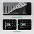 Aquarium Fish Tank Divider Acrylic Isolation Grid Board with Suction Cups Included Clear Fish Separator Transparent Plate Baffle Cover Blocking Fi...