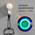 Marchpower Shower Suction Cup Hooks - 4 Pack Reusable Heavy Duty Vacuum Suction Hook for Inside, Waterproof Bathroom Wall Bathtub Loofah Hook, Str...