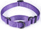 Nylon Adjustable Martingale Dog Collars,Comfort and Silky Escape Proof Training Dog Collar with Heavy Duty Metal D-Ring for Active Dogs. (Ultra Vi...